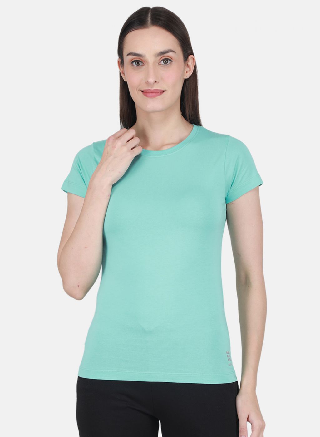 Rock.it Women Turquoise Blue Solid Top