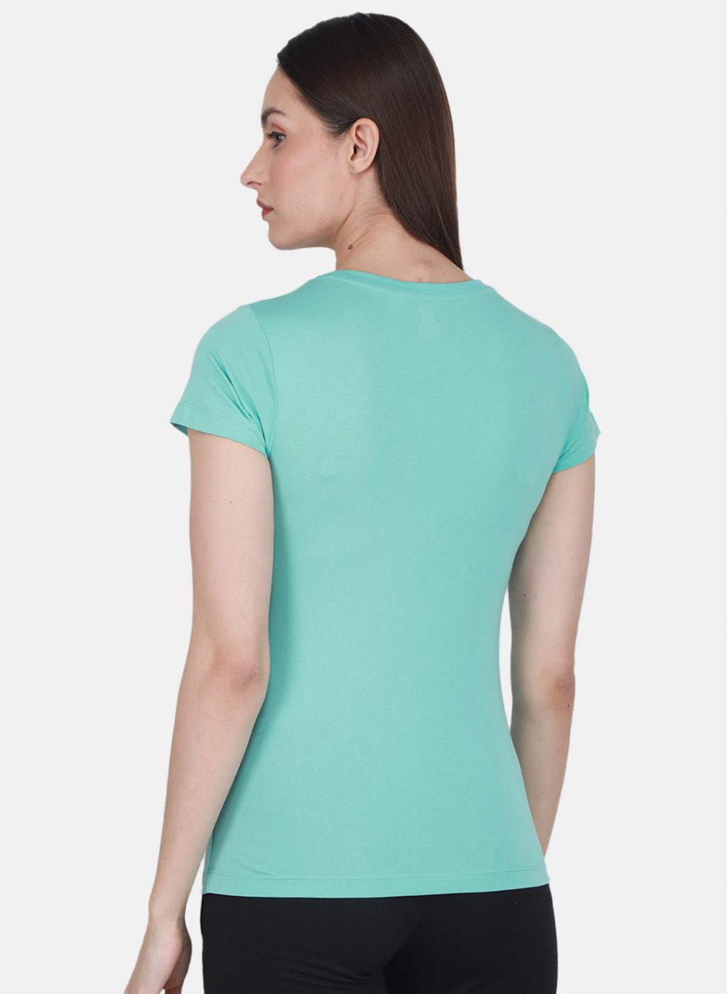 Rock.it Women Turquoise Blue Solid Top