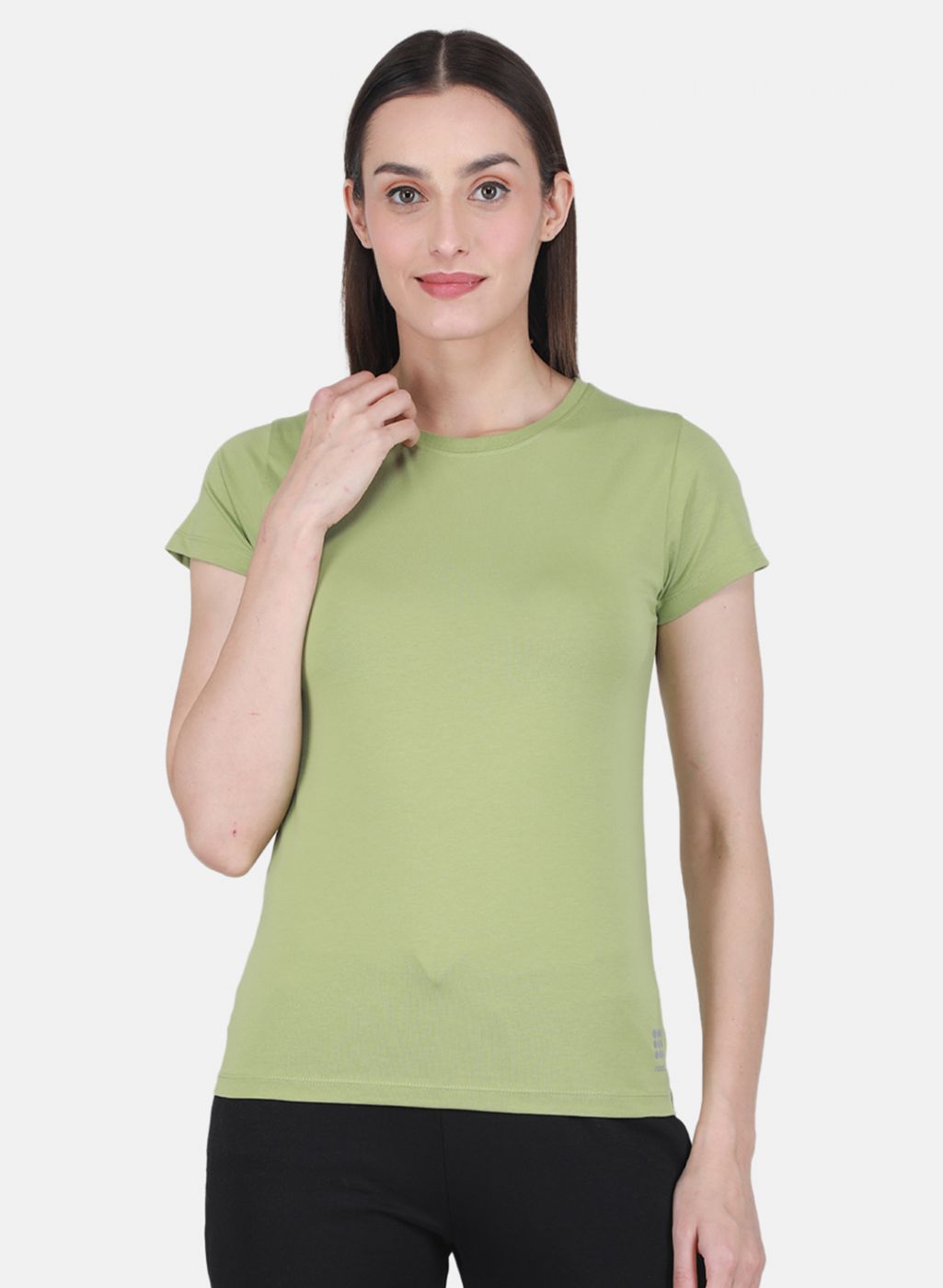 Rock.it Women Green Solid Top