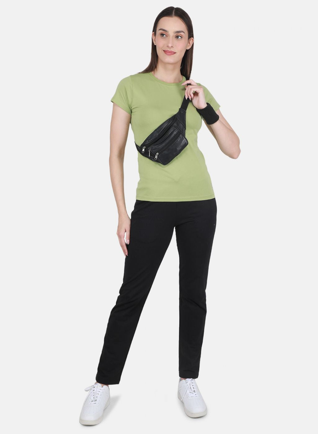 Rock.it Women Green Solid Top