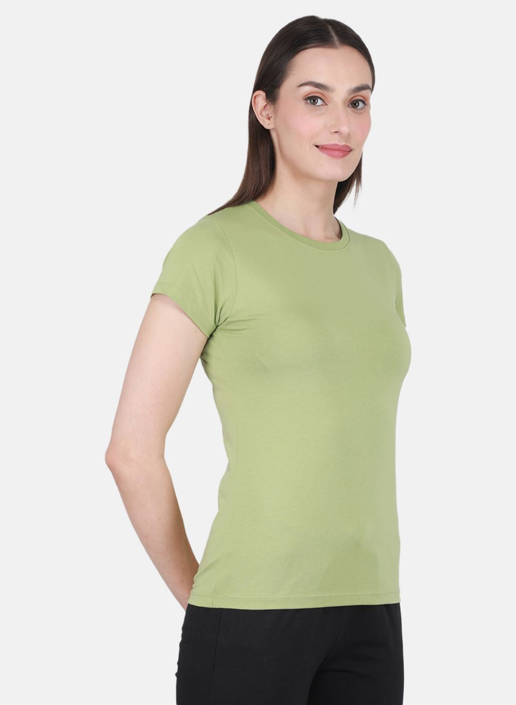 Rock.it Women Green Solid Top