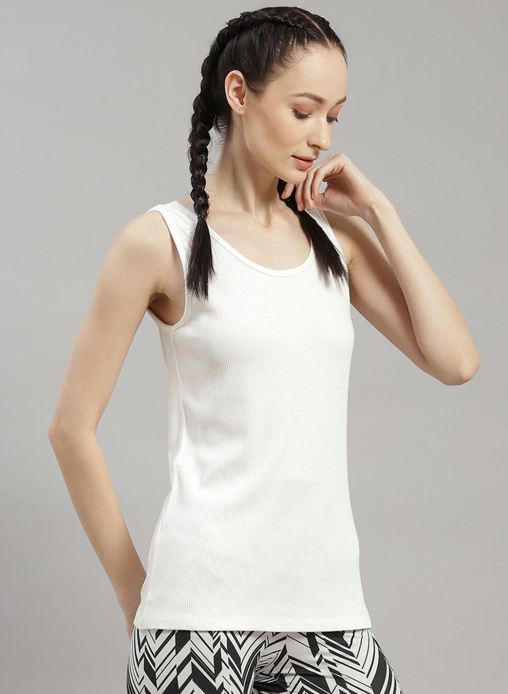 Rock.it Women White Solid Top