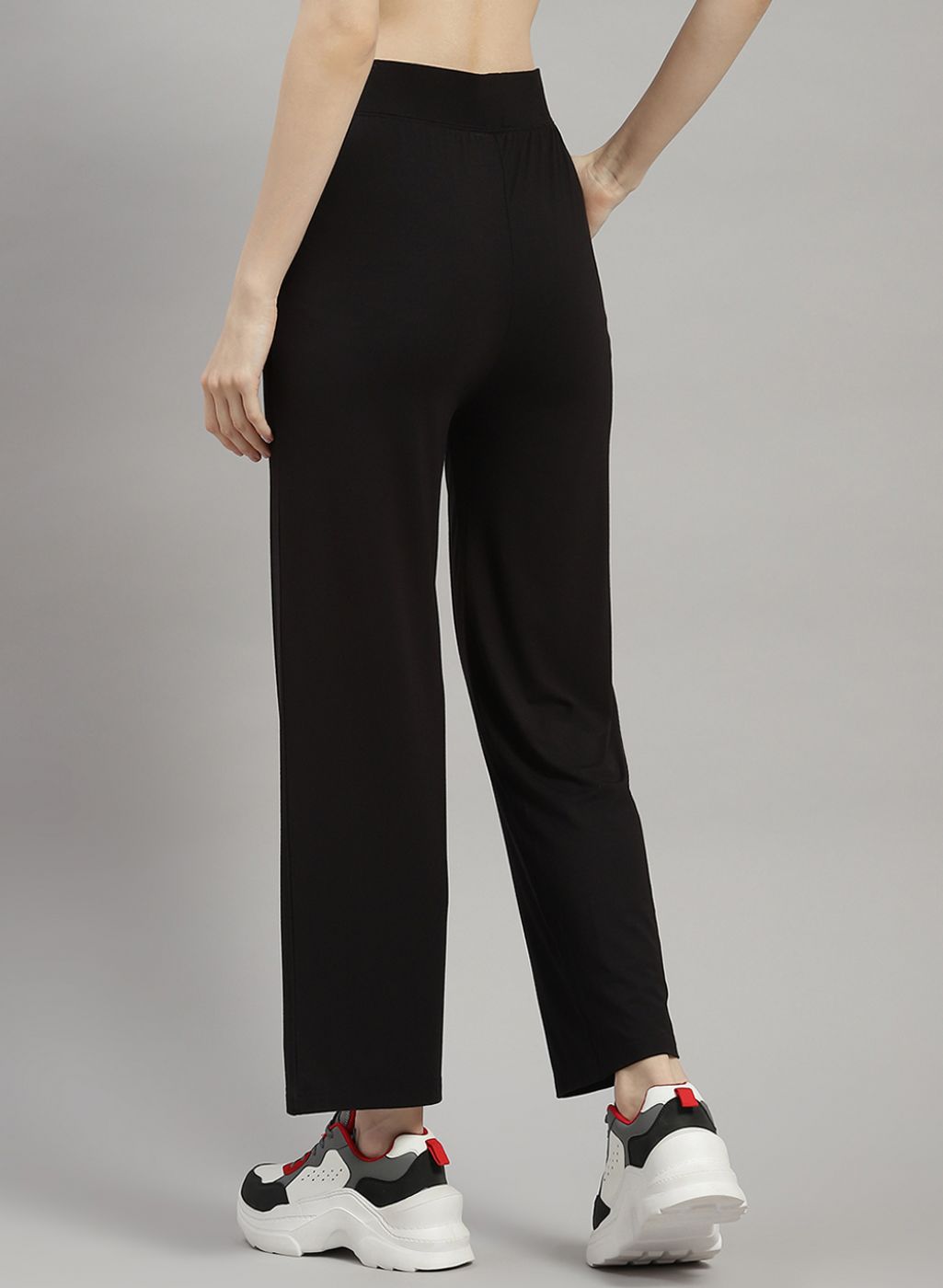Rock.it Women Black Solid Trackpant