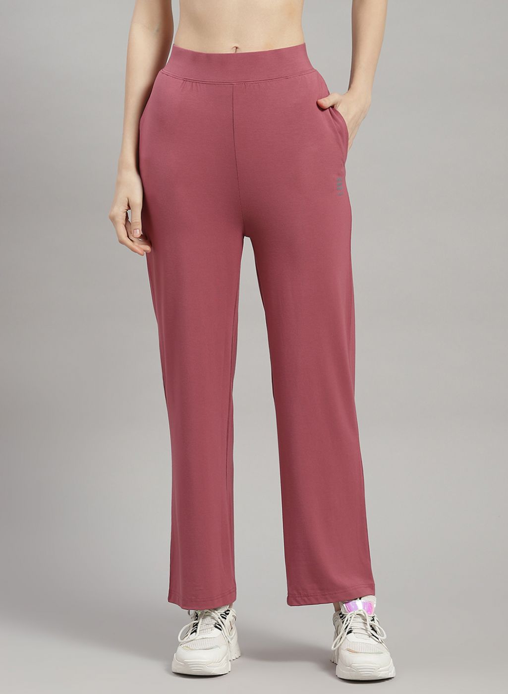 Rock.it Women Red Solid Trackpant