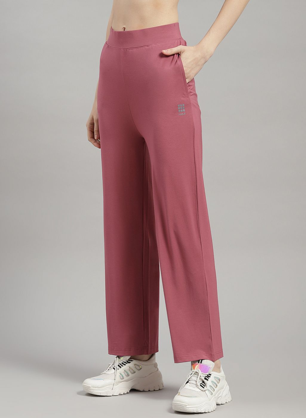 Rock.it Women Red Solid Trackpant