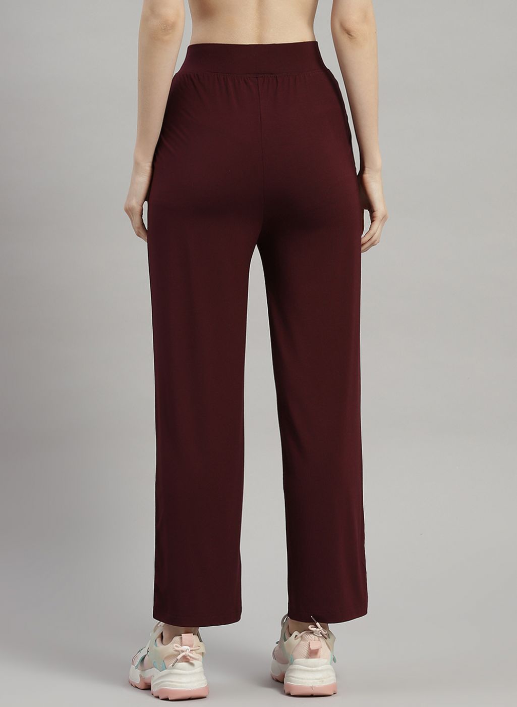 Rock.it Women Brown Solid Trackpant