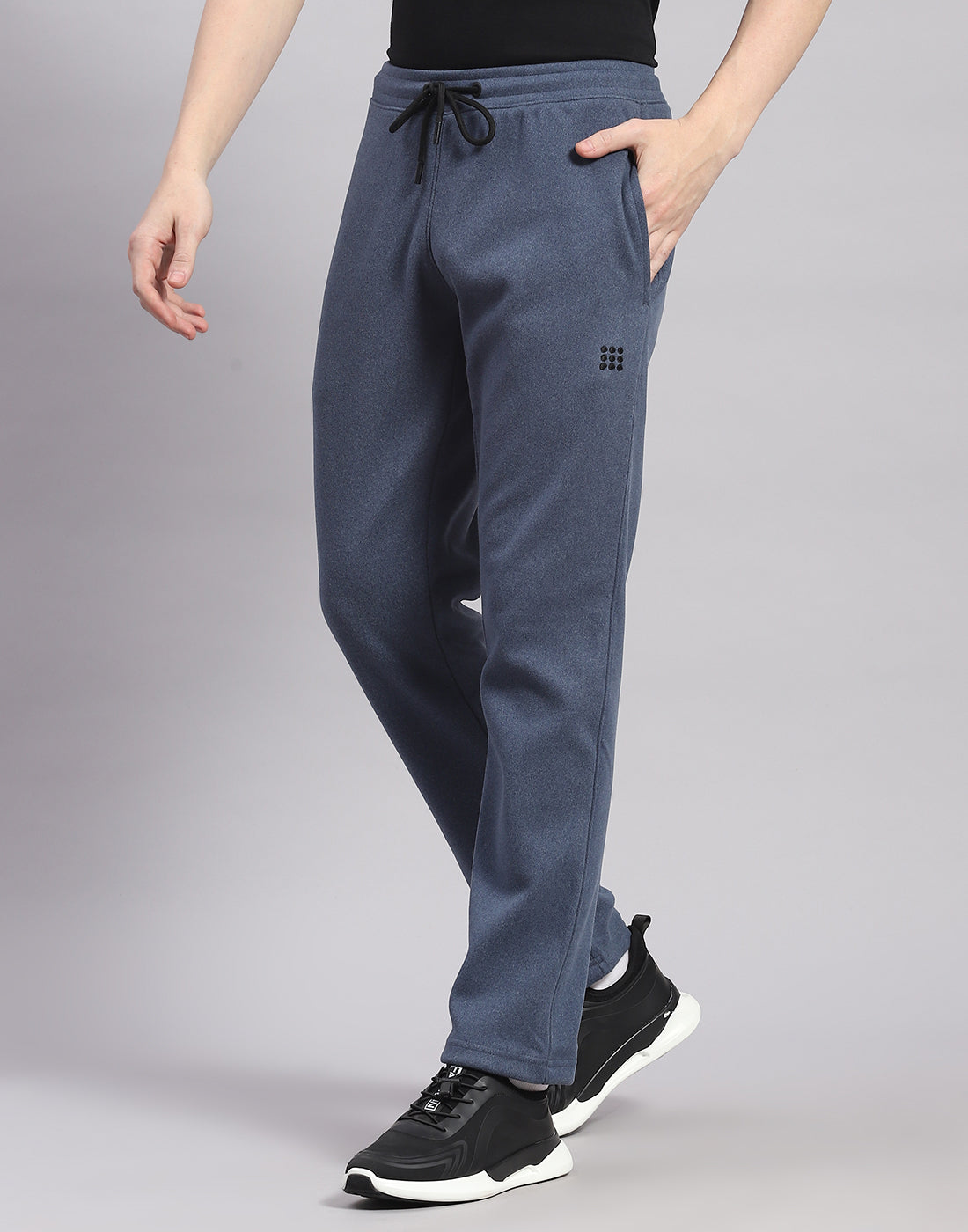 Rock.it Men Blue Solid Regular Fit Lower