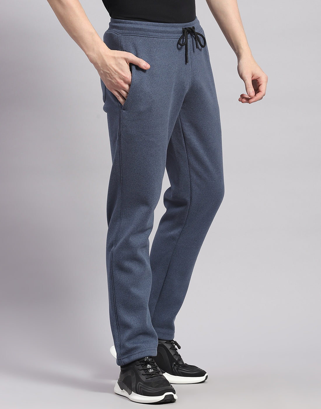 Rock.it Men Blue Solid Regular Fit Lower