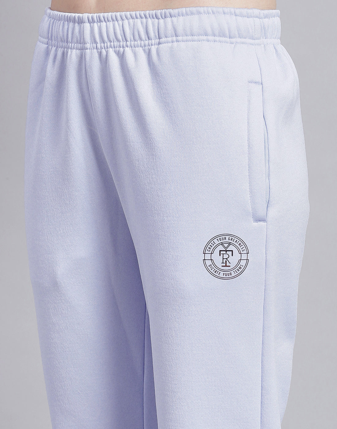 Rock.it Women Blue Solid Hooded Full Sleeve Cords Set