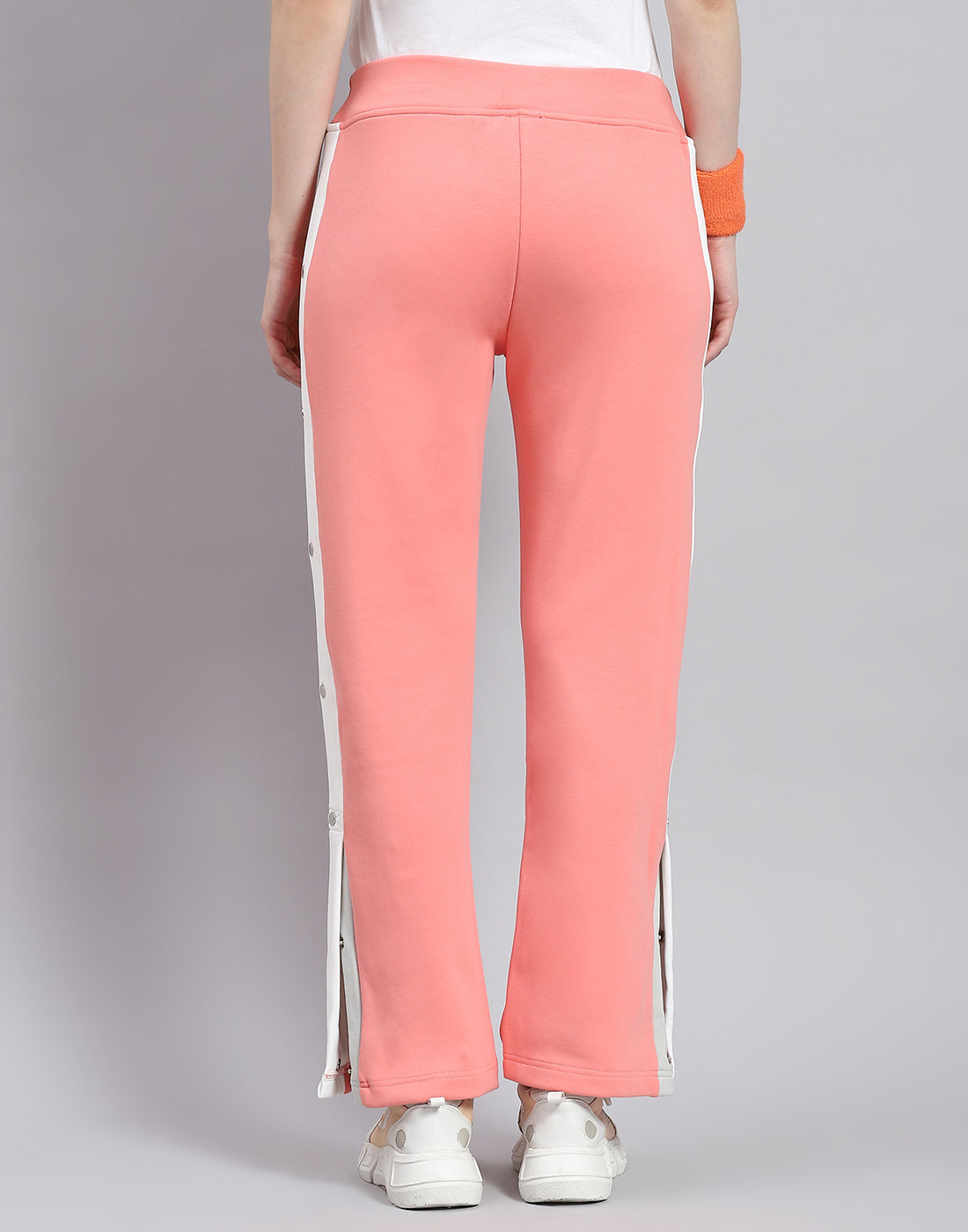 Rock.it Women Pink Solid Regular Fit Lower