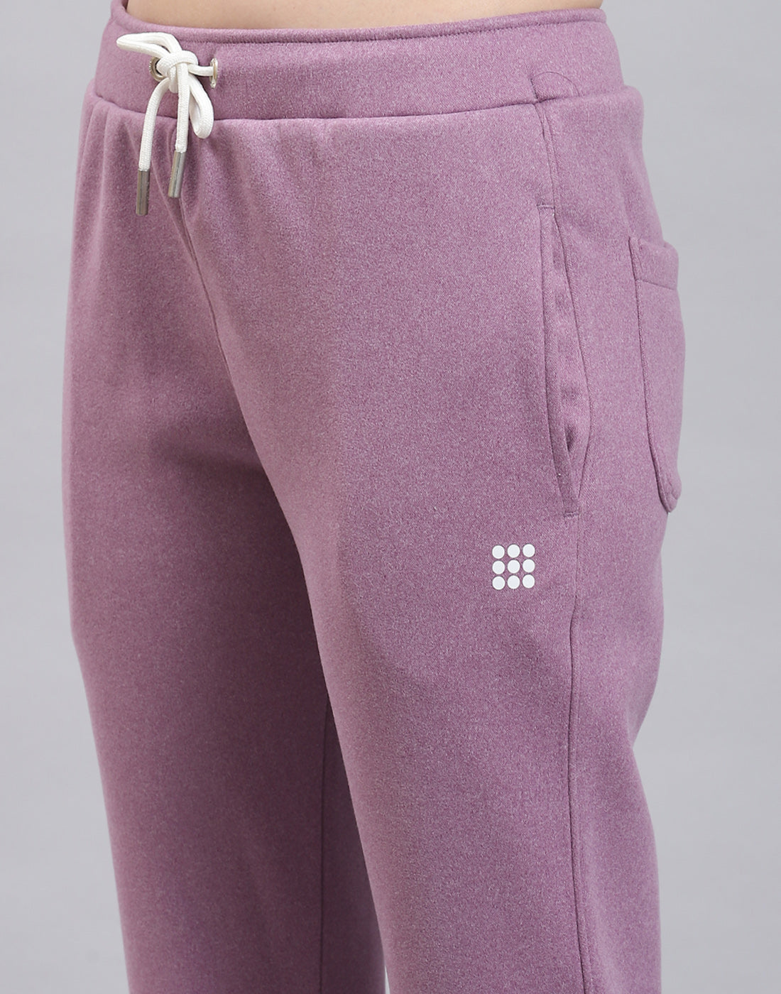 Rock.it Women Purple Solid Regular Fit Winter Lower