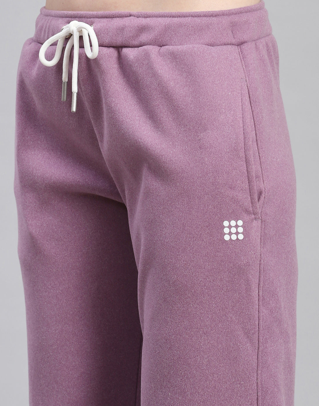 Rock.it Women Purple Solid Regular Fit Winter Lower