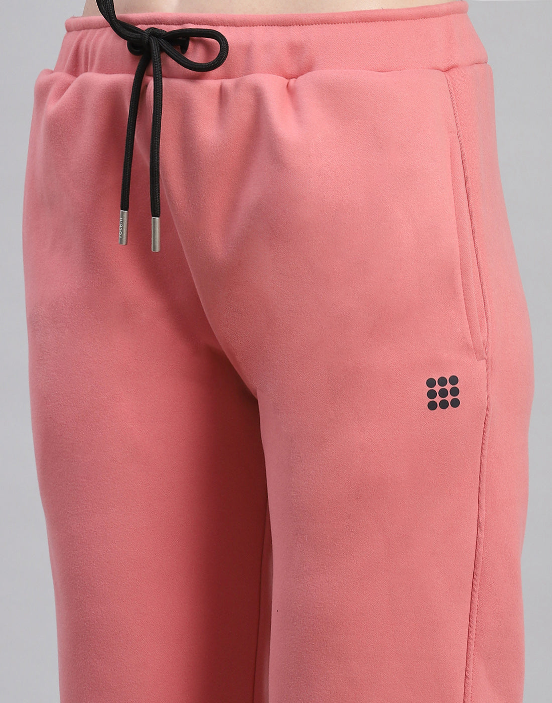 Rock.it Women Pink Solid Regular Fit Winter Lower