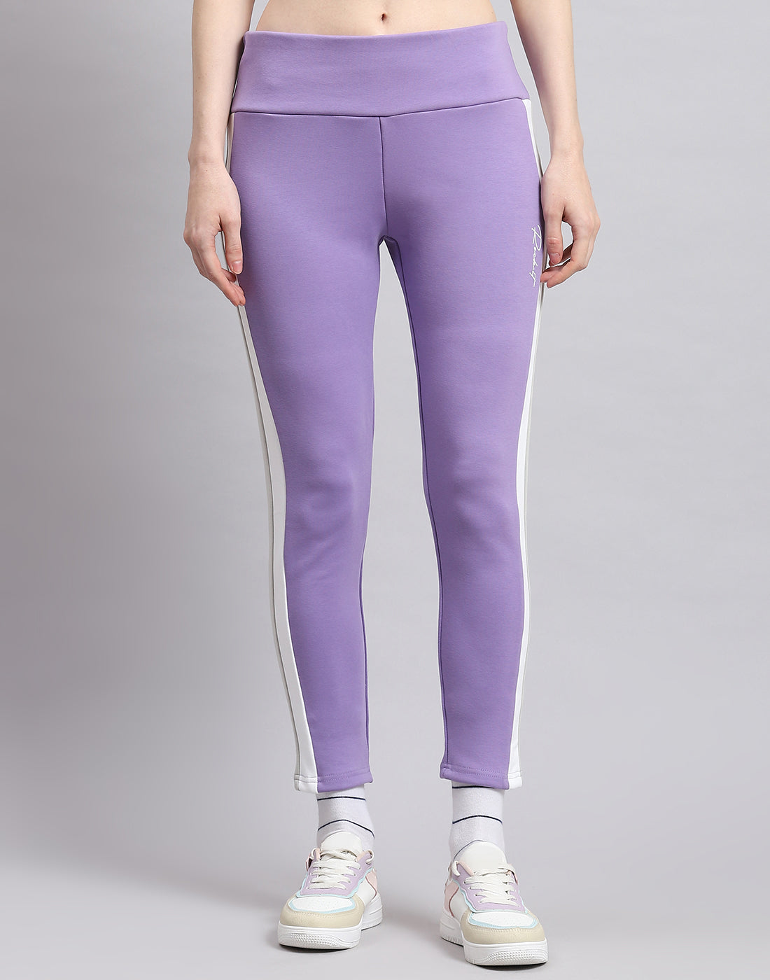 Rock.it Women Purple Solid Regular Fit Legging