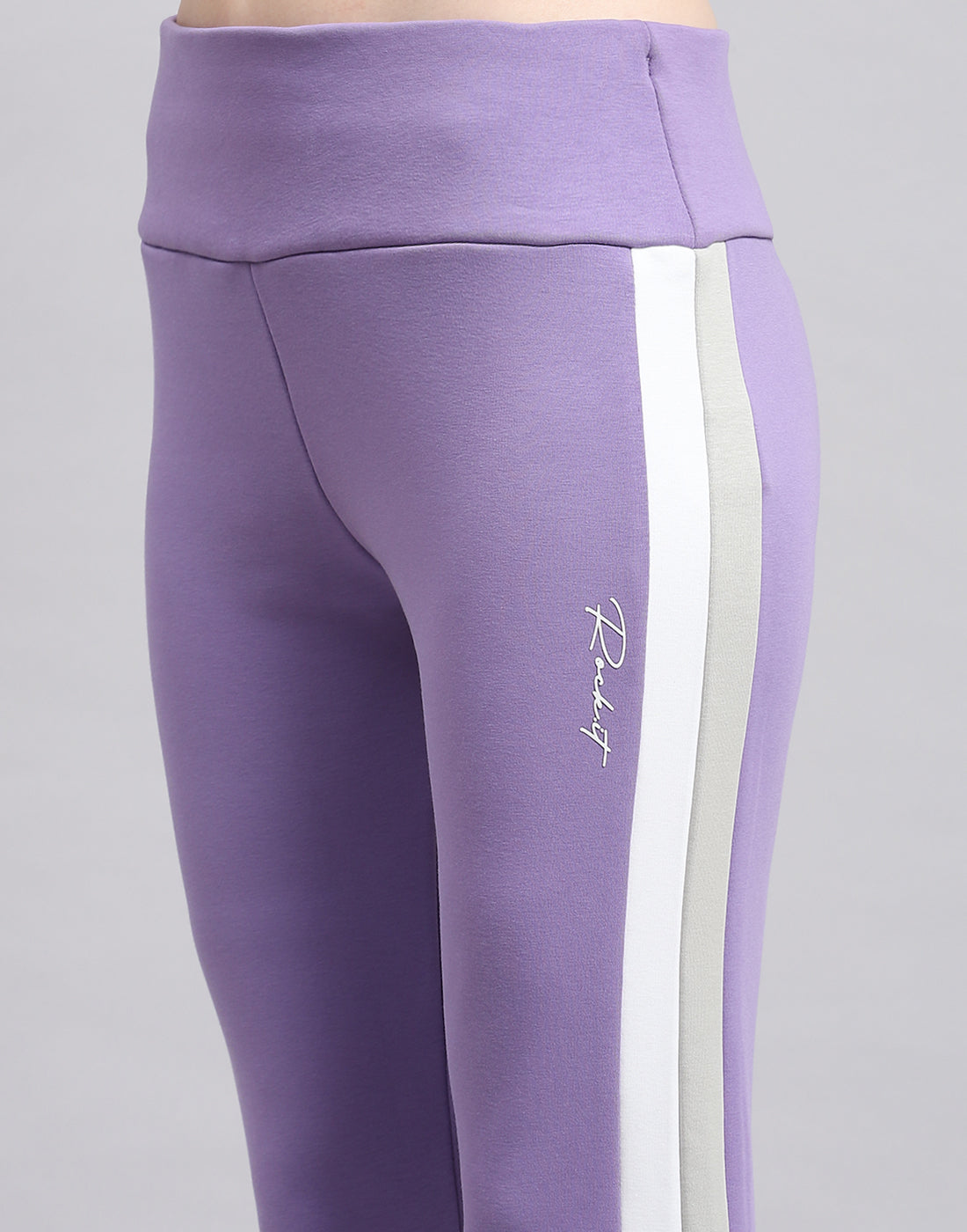 Rock.it Women Purple Solid Regular Fit Legging