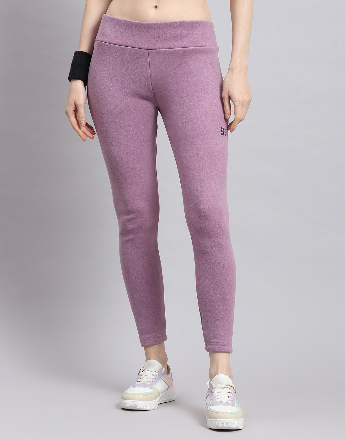 Rock.it Women Purple Solid Regular Fit Legging