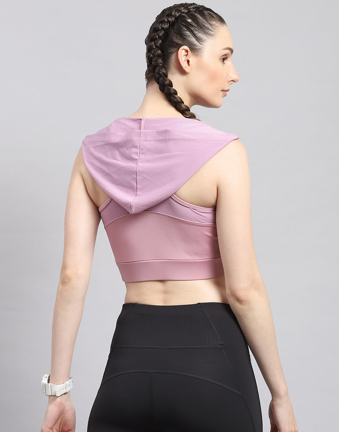 Rock.it Women Pink Solid Sports Bra