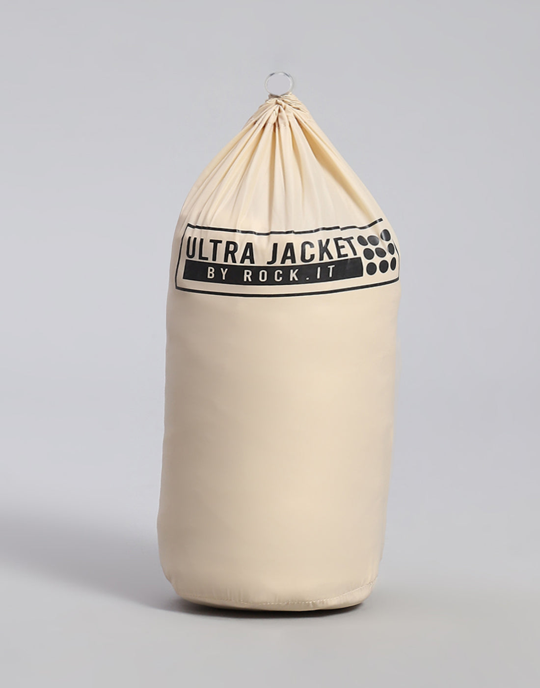 Rock.it Women Cream Solid Stand Collar Full Sleeve Jacket