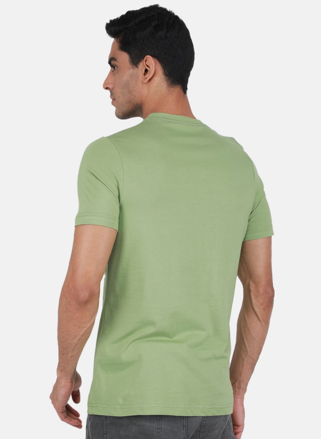 Men Multicolor Solid T-Shirt