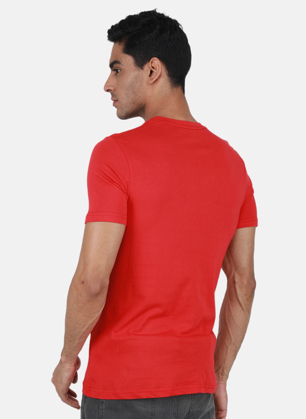 Men Multicolor Solid T-Shirt