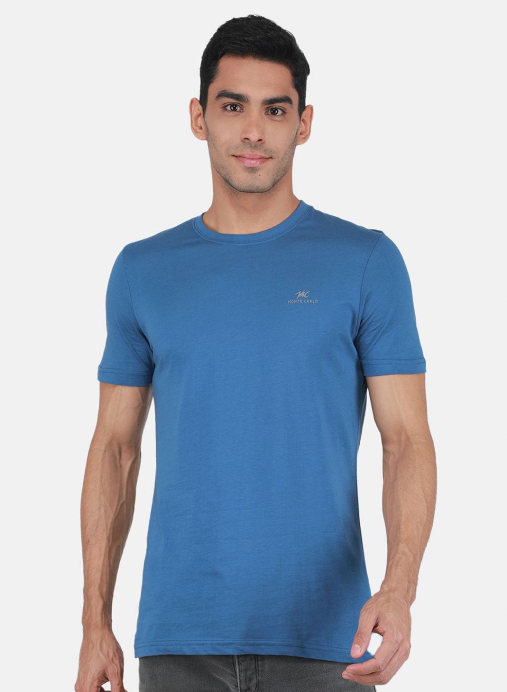 Men Multicolor Solid T-Shirt