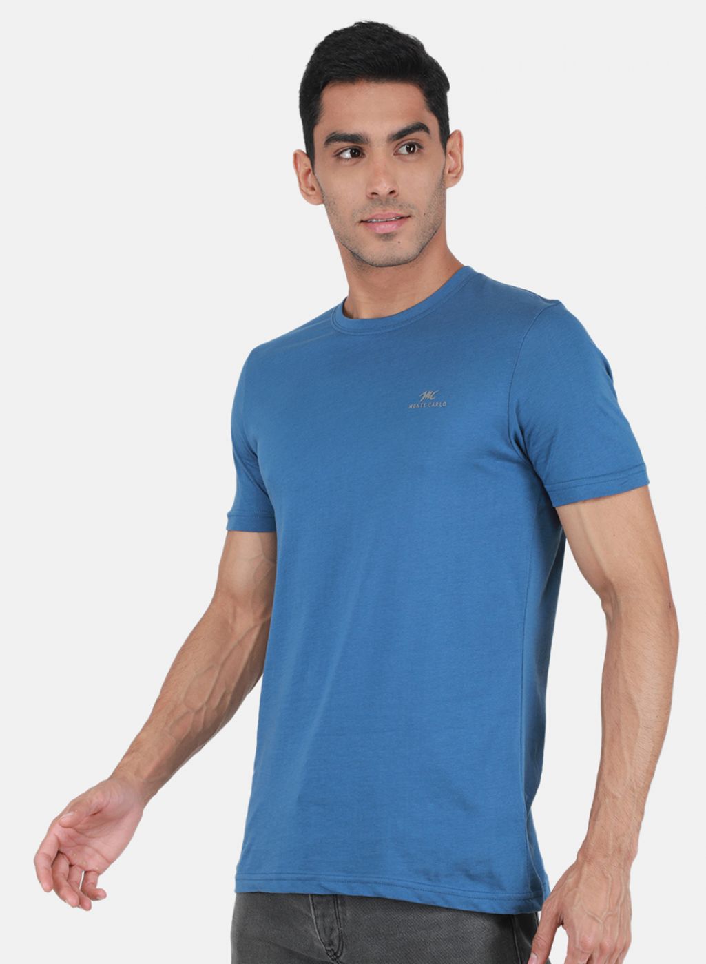 Men Multicolor Solid T-Shirt