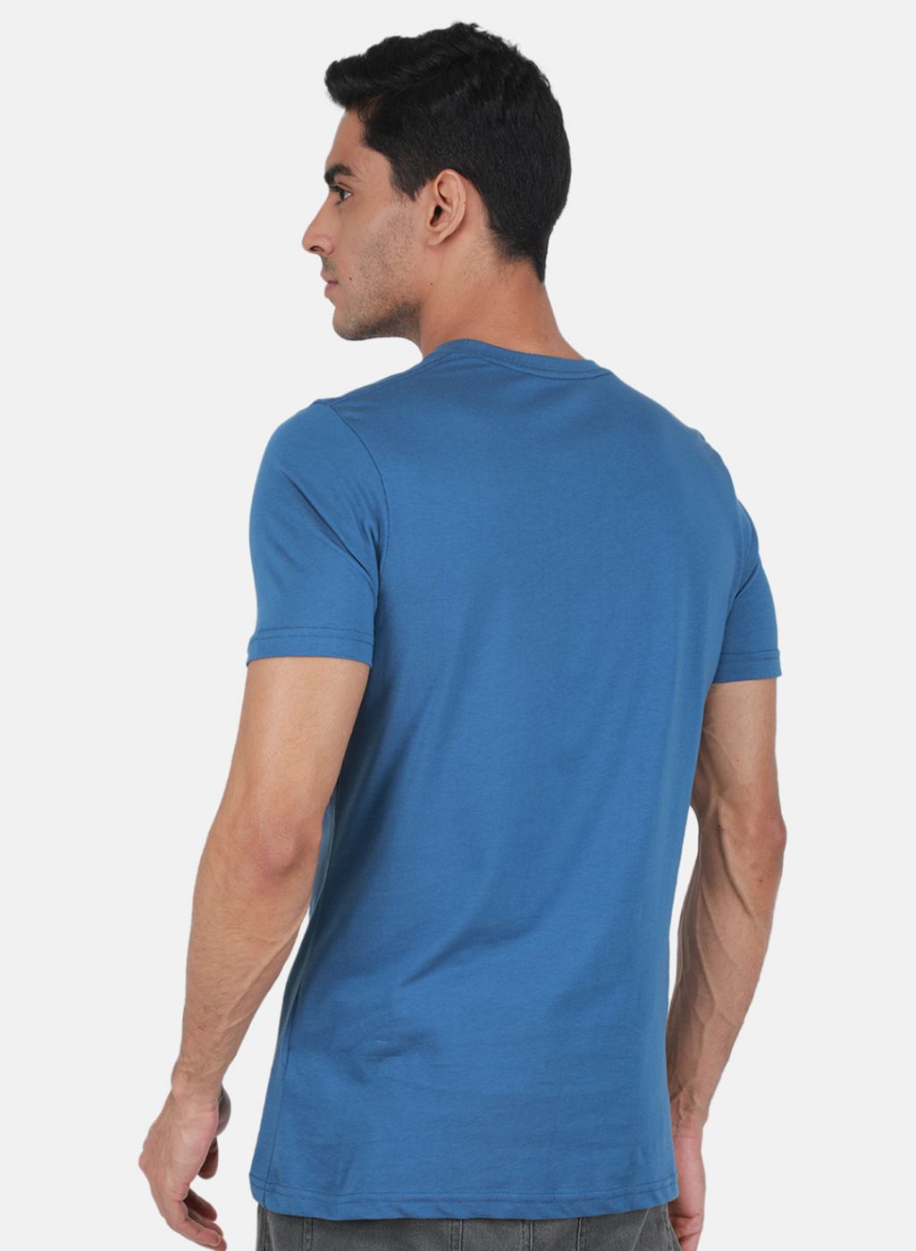 Men Multicolor Solid T-Shirt