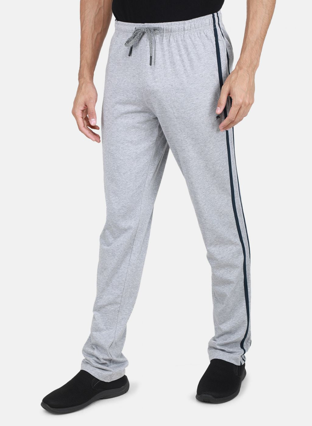 Men Grey Regular Fit Lower