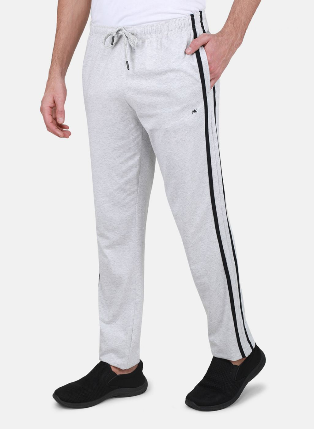 Men Grey Regular Fit Lower