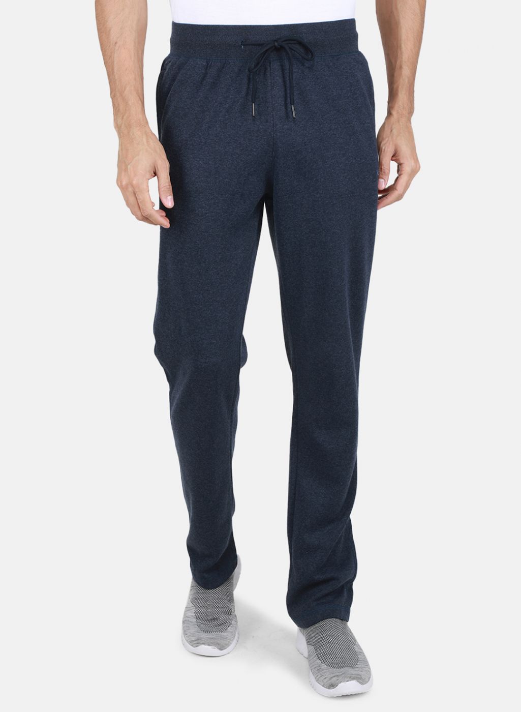 Men Navy Blue Regular Fit Lower