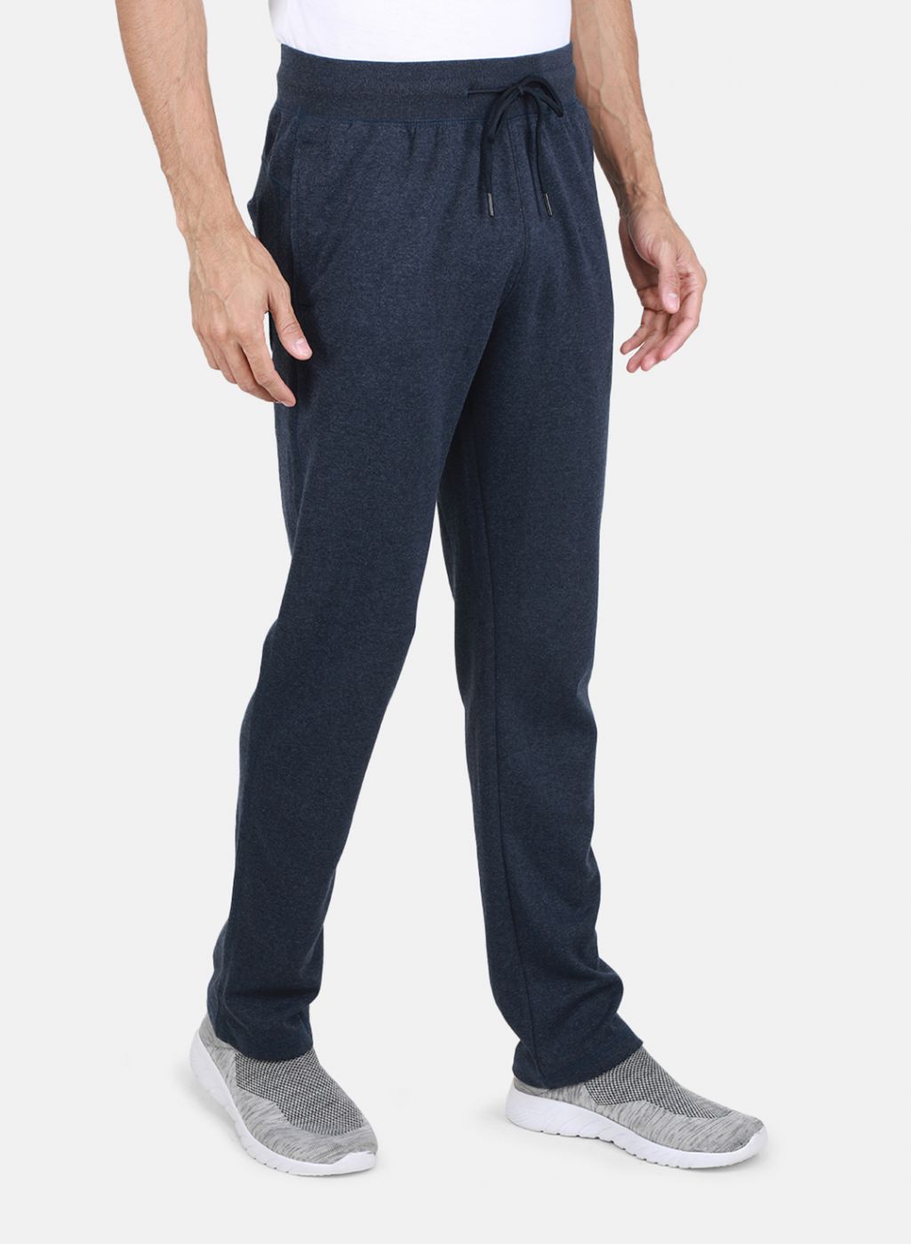 Men Navy Blue Regular Fit Lower