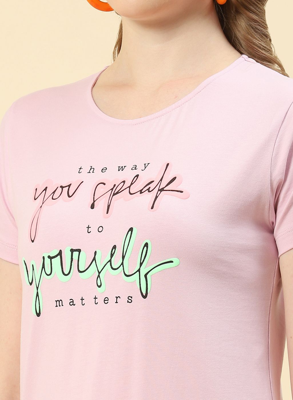 Women Purple Printed Top