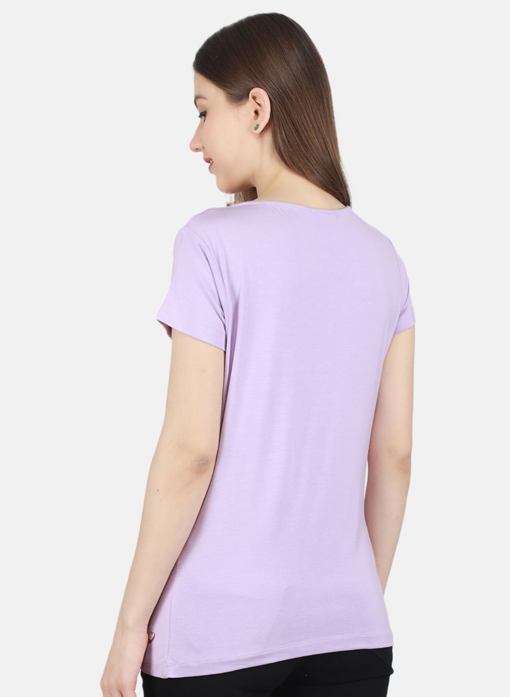 Women Purple Printed Top