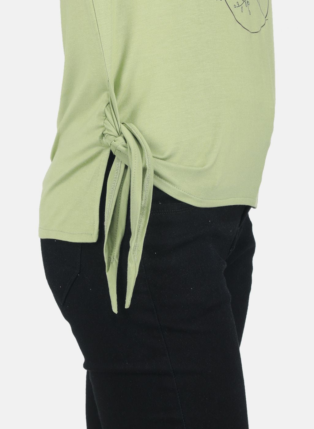 Women Green Printed Top