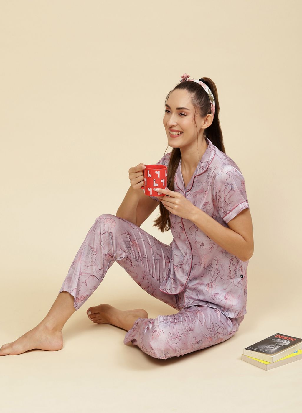 Women Multicolor Printed Lower Set