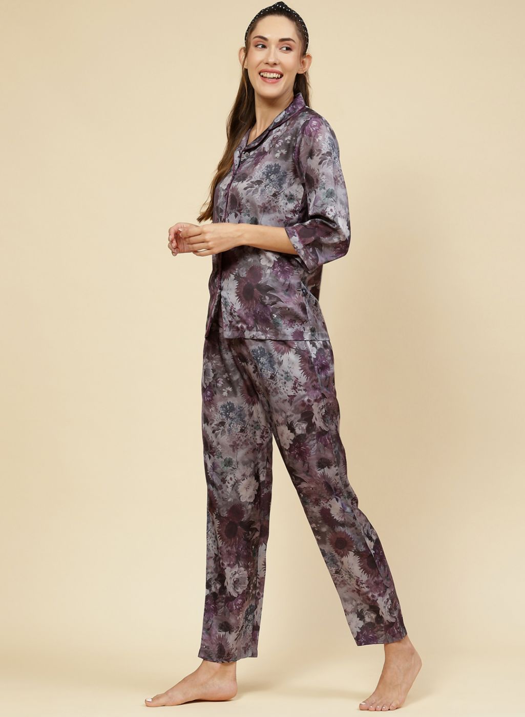 Women Multicolor Printed Lower Set