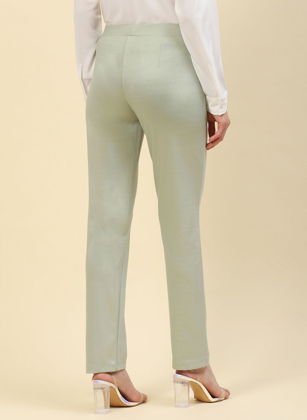 Women Green Regular Fit Lower