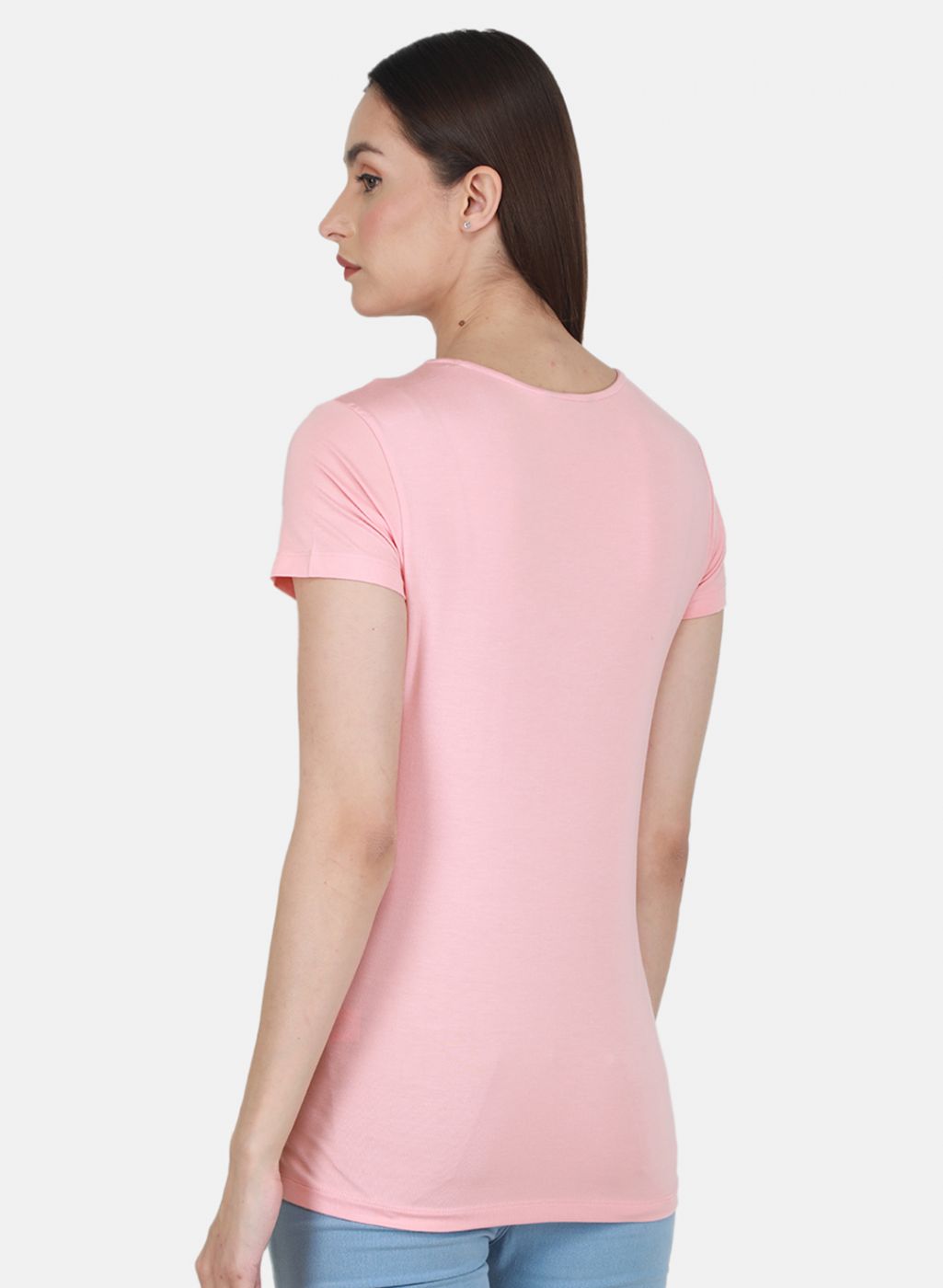 Women Peach Printed Top