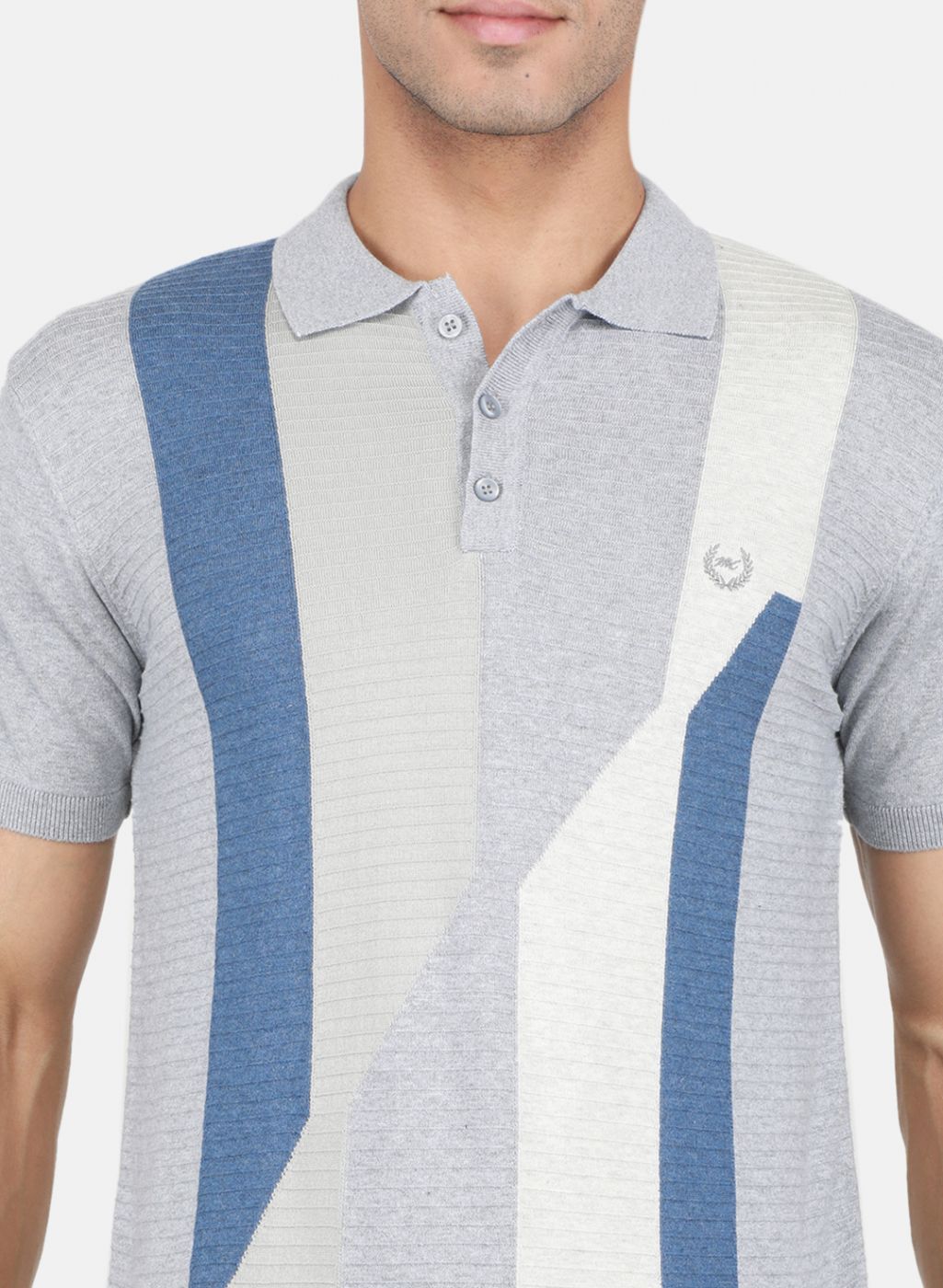 Men Grey Printed T-Shirt