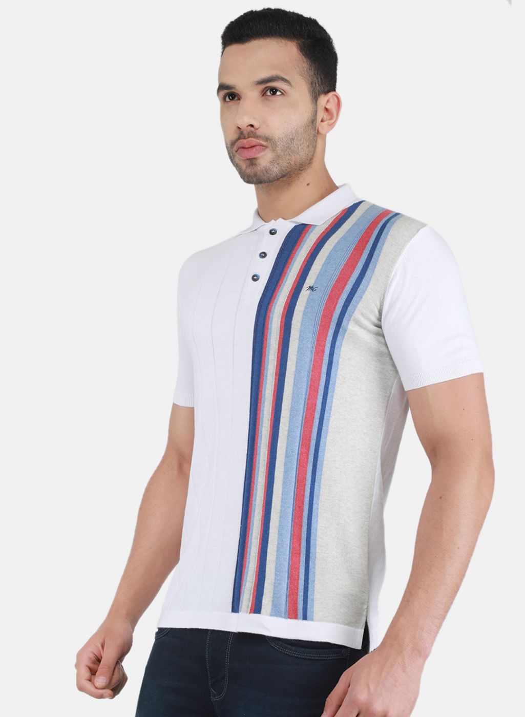 Men Multi Color Solid T-Shirt