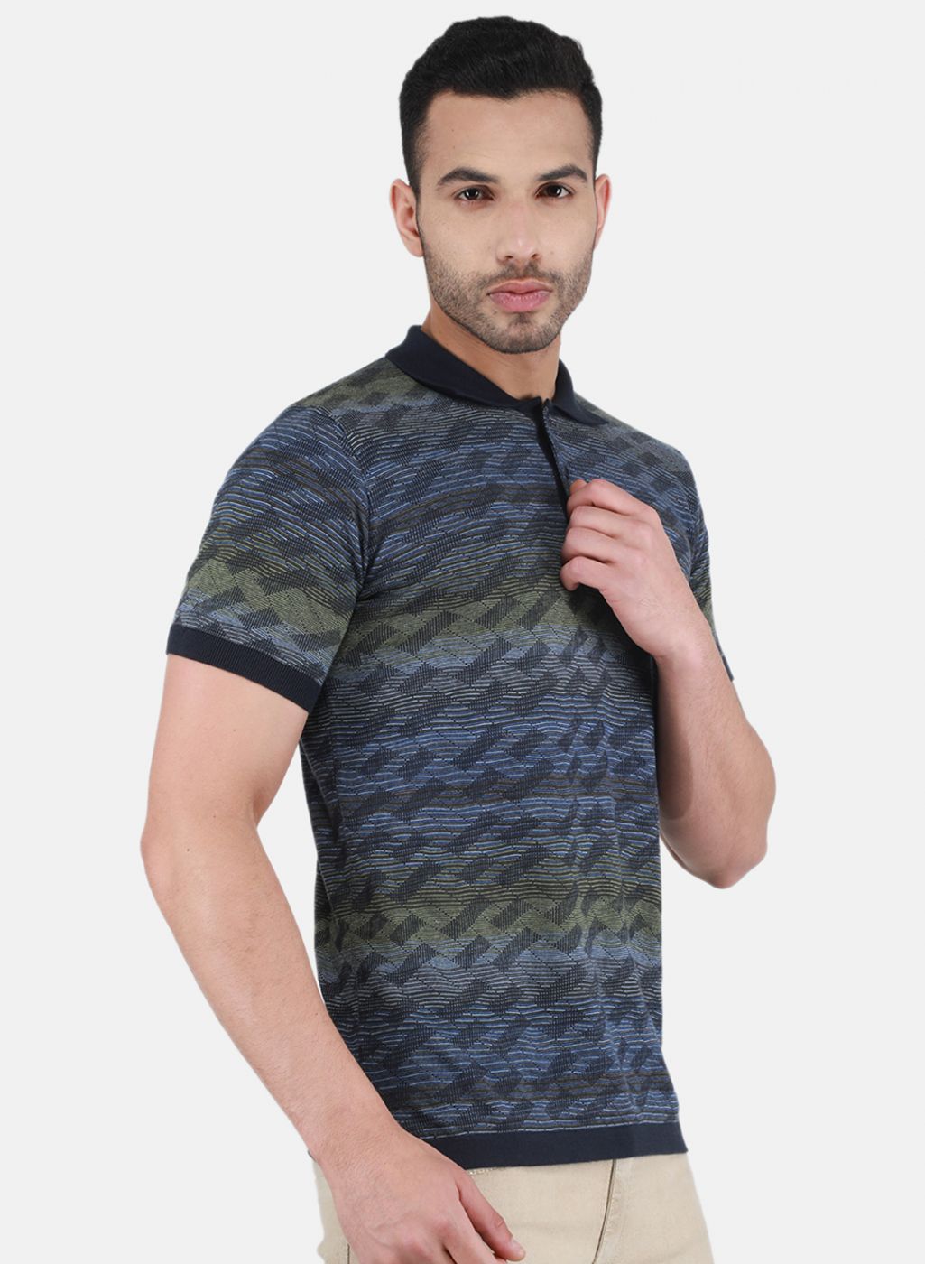 Men Multi Color Solid T-Shirt