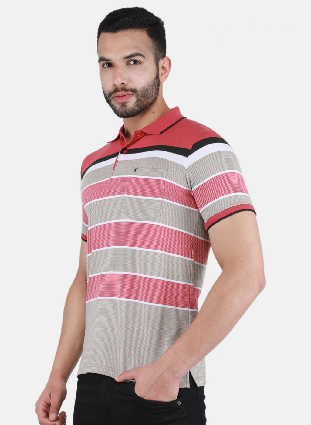 Men Maroon Printed T-Shirt