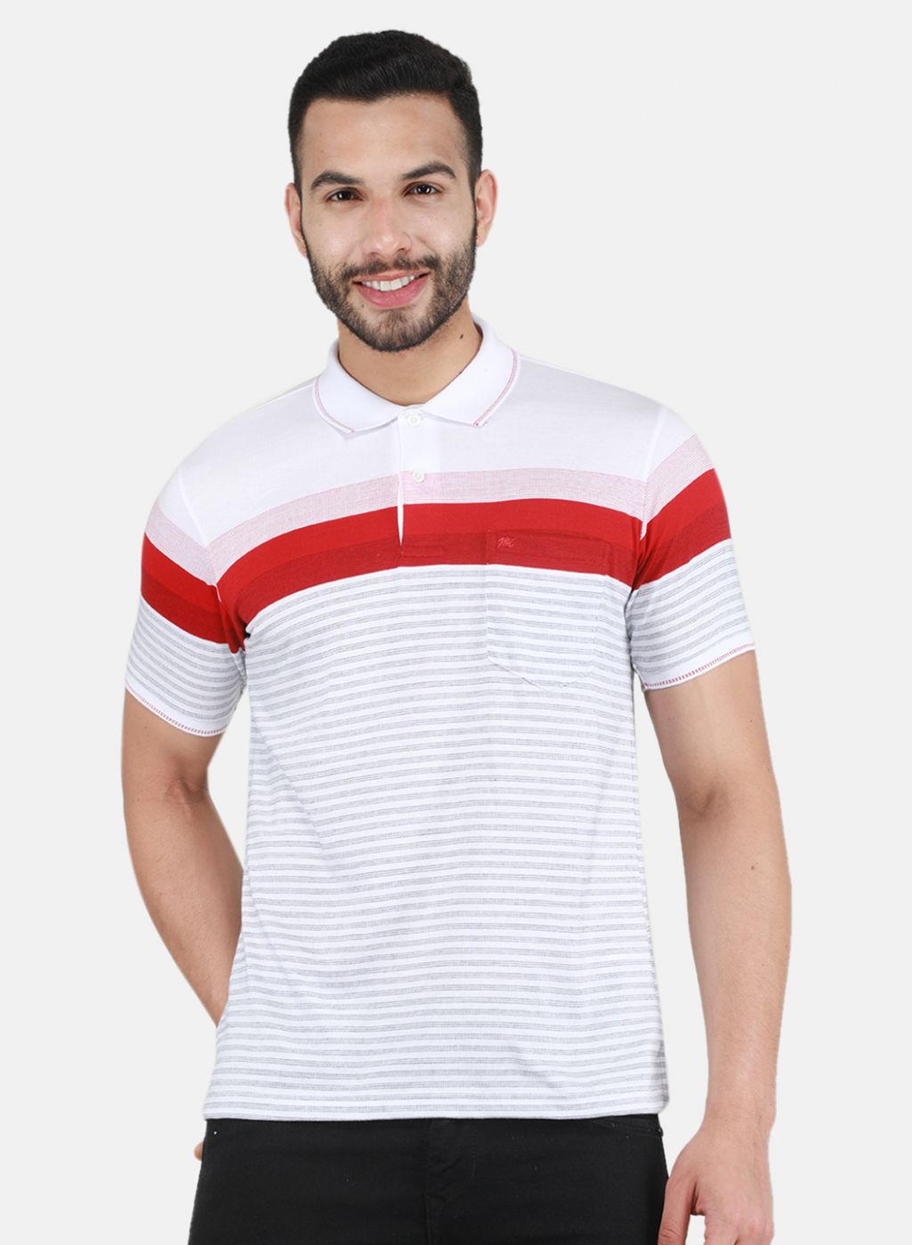 Men Red Printed T-Shirt