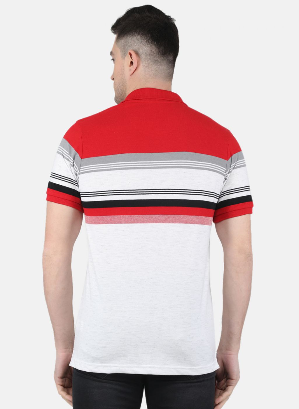 Men Red Printed T-Shirt