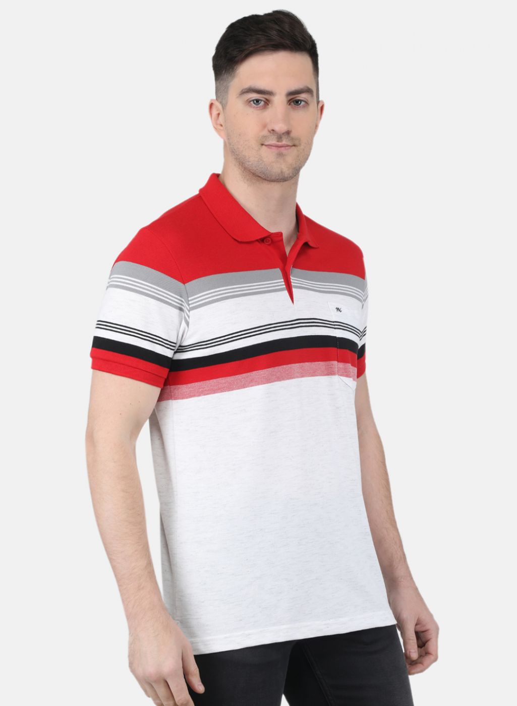 Men Red Printed T-Shirt