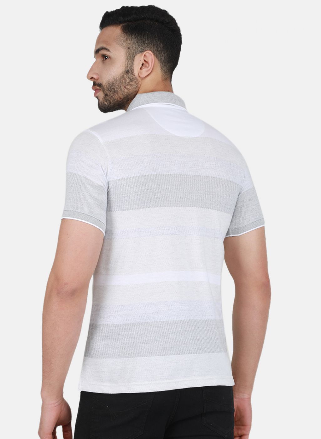 Men Grey Printed T-Shirt