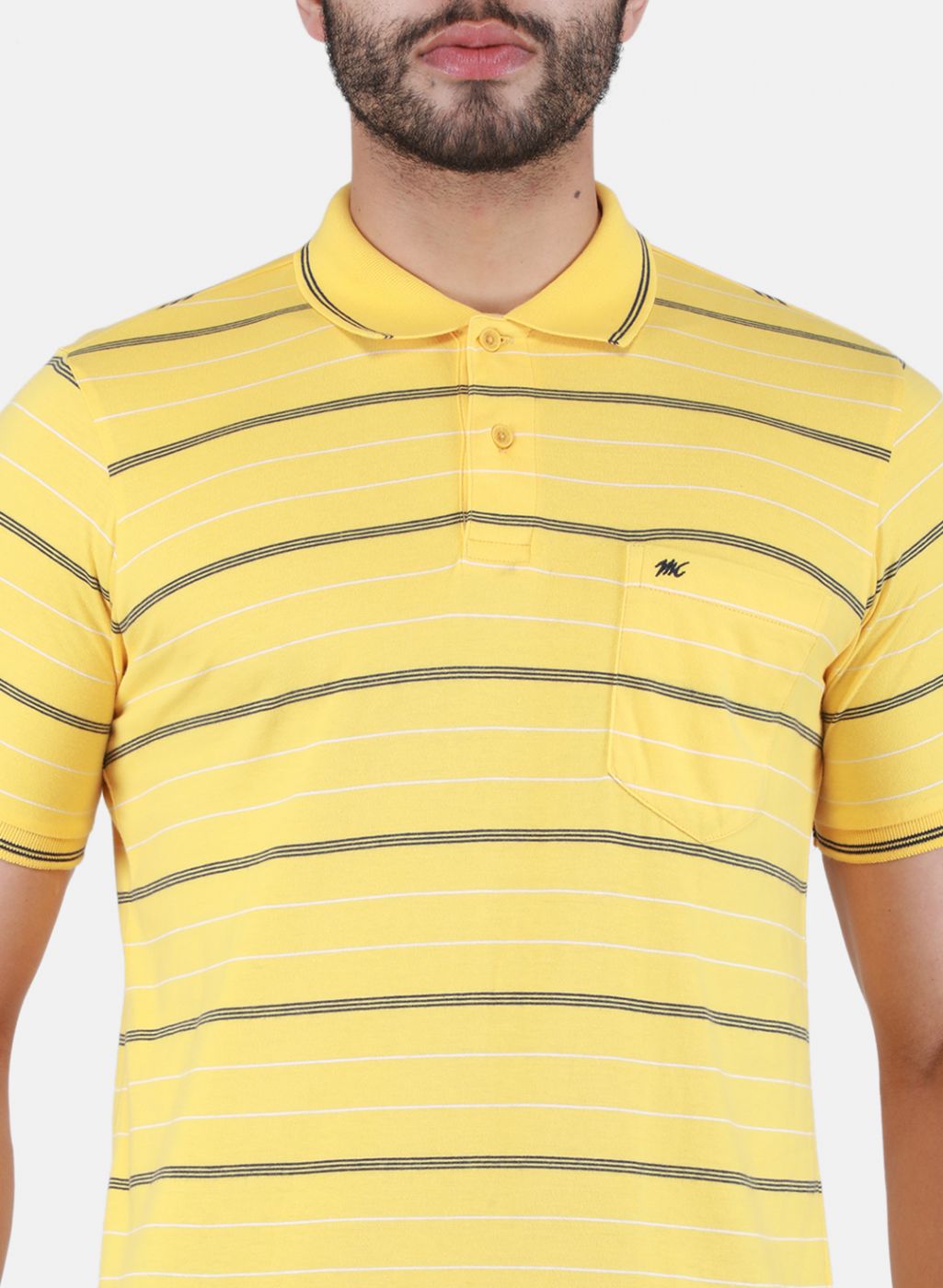 Men Yellow Printed T-Shirt