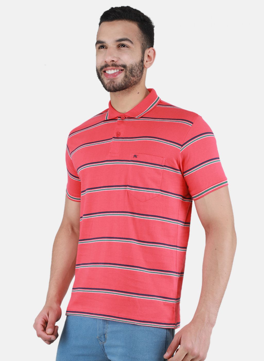 Men Red Printed T-Shirt