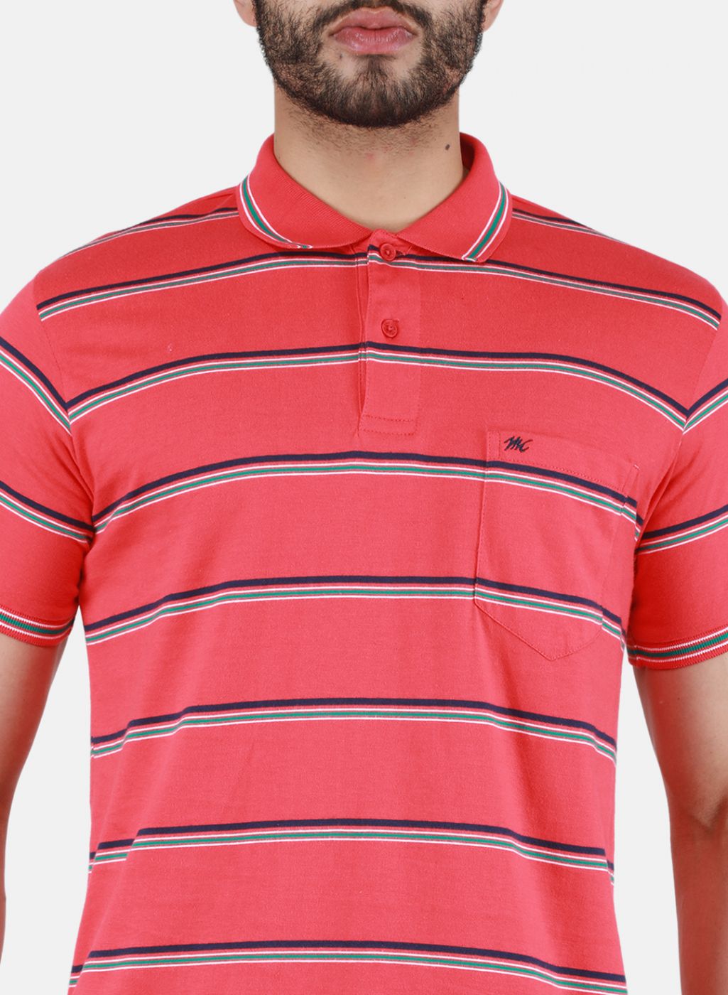 Men Red Printed T-Shirt