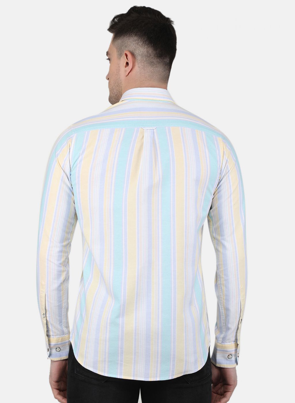 Men Yellow Printed Shirt